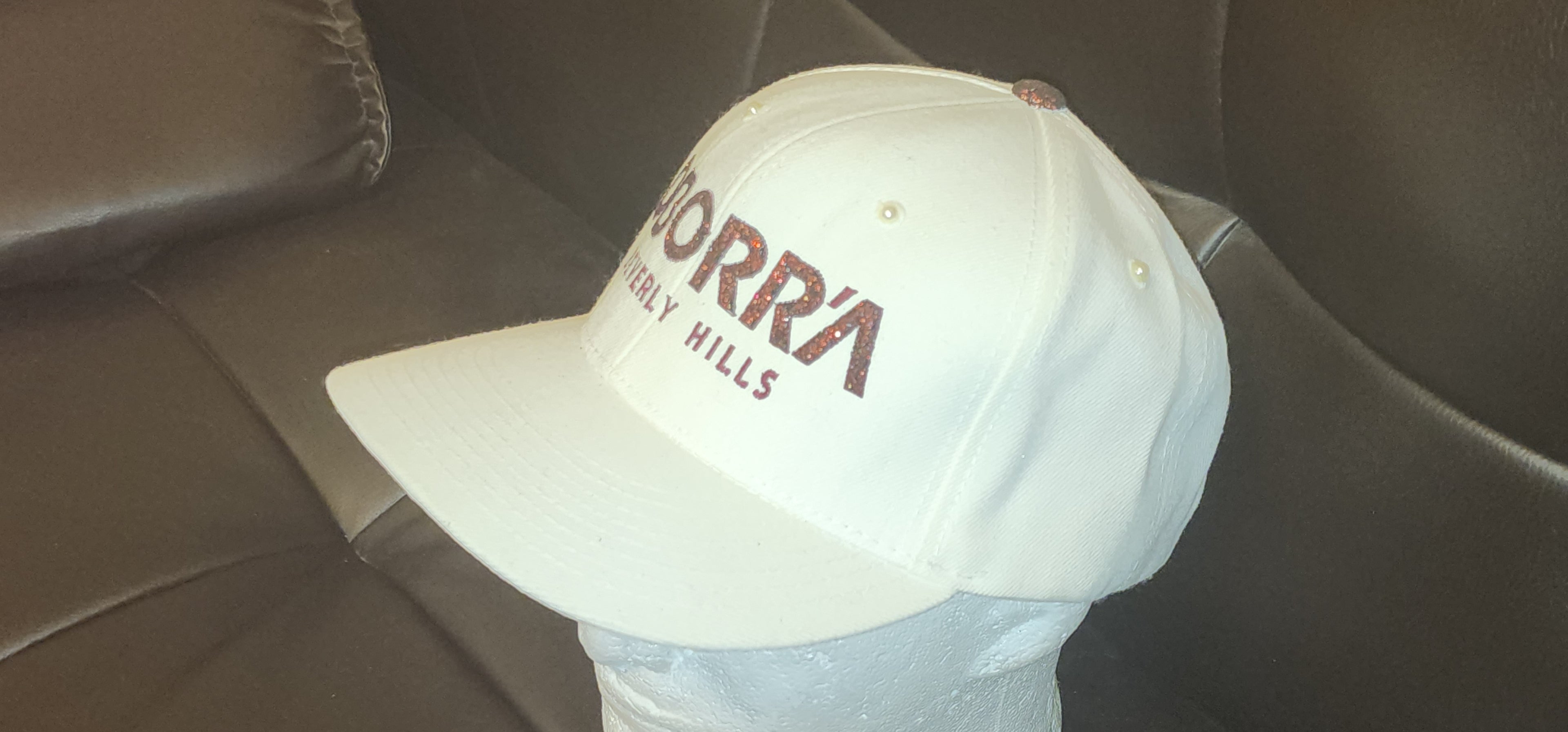 Dborra Cap - White/Red