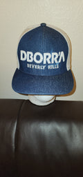 DBORRA Jean Cap – Denim & White