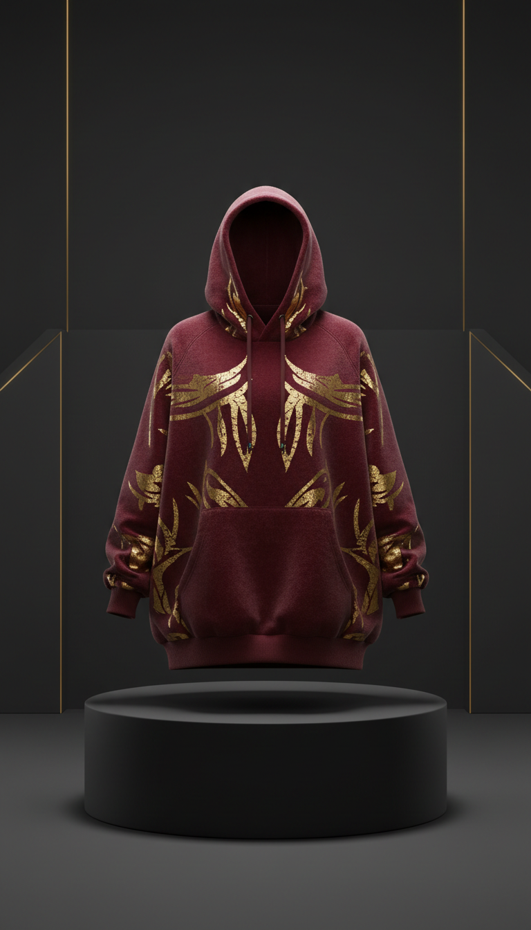 Heavyweight Cotton Oversized Hoodie