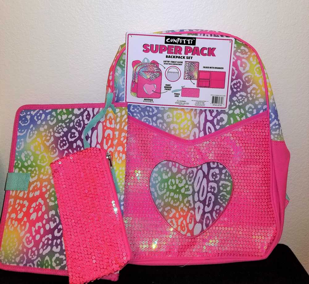 Super Pack 3-Piece Book Bag Set