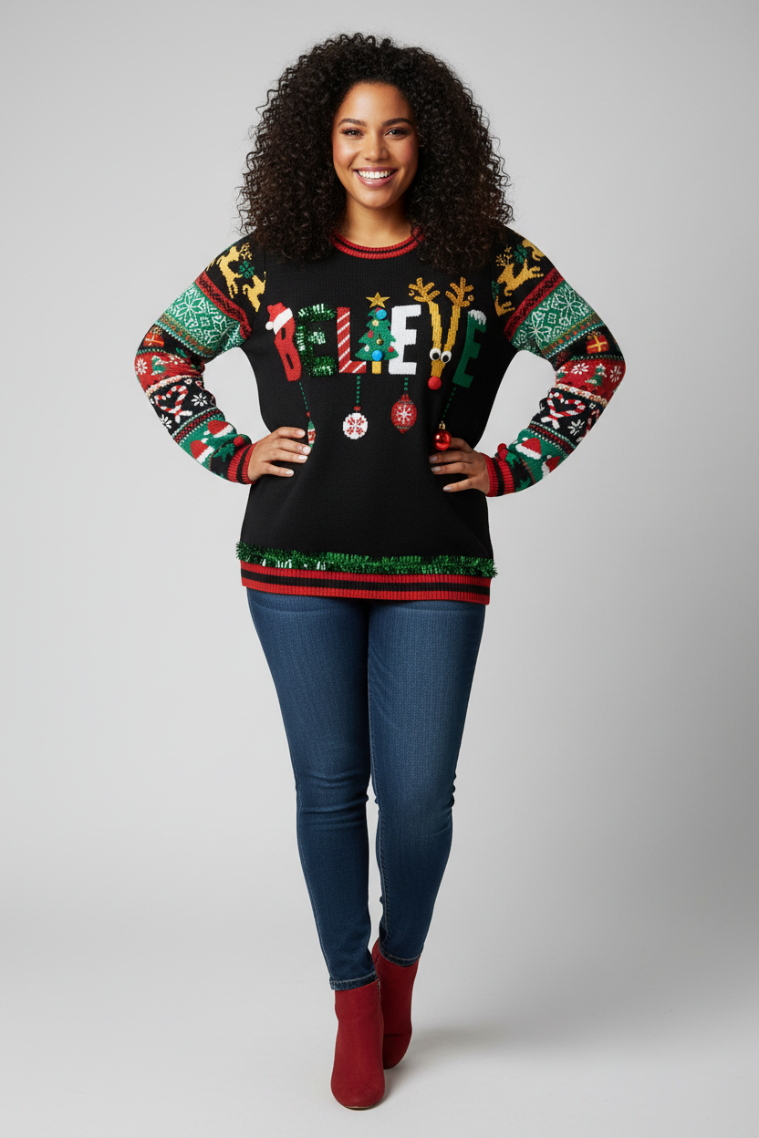 Christmas Sweater Model 3