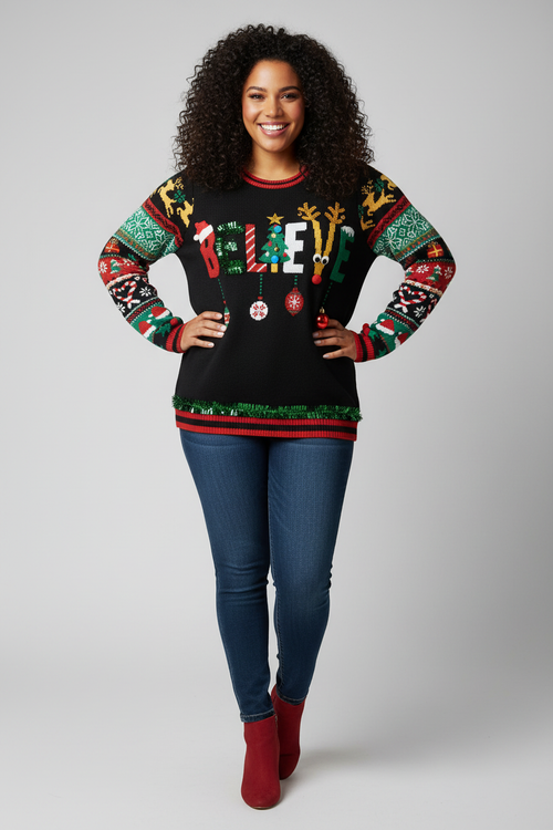 Christmas Sweater Model 3