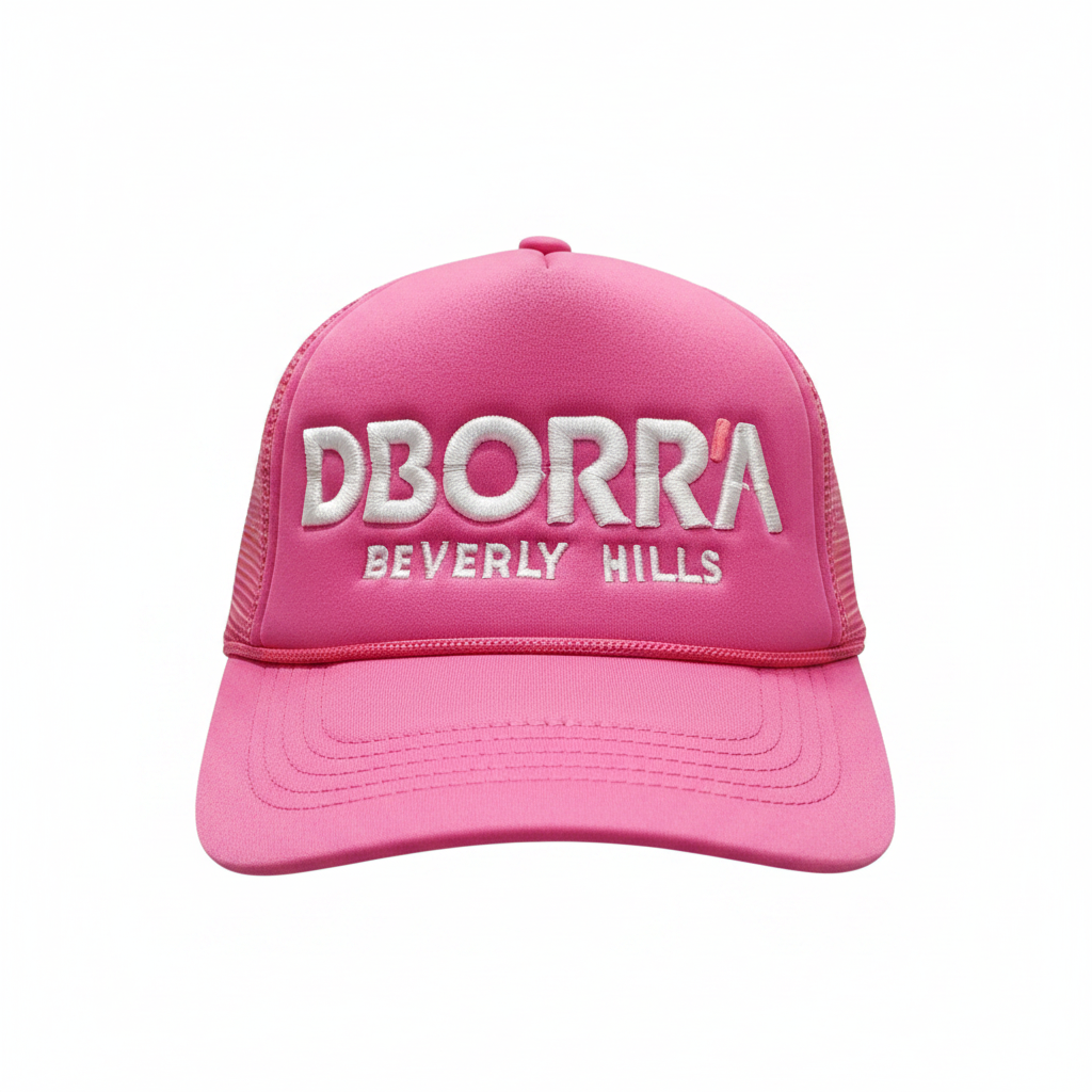 Pink Cap – White Background